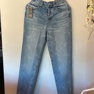 Wild Fable viral Bow print Straight Leg Jeans